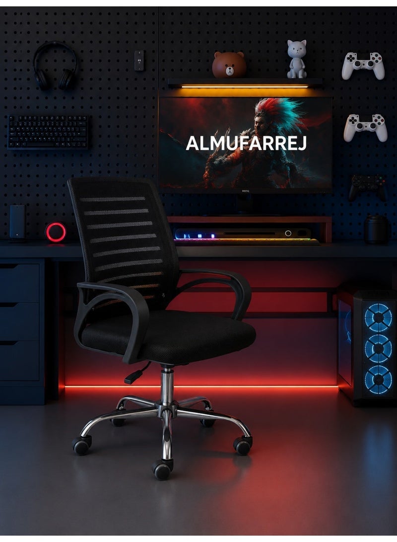 ALMUFARREJ Gaming Chair – Premium Ergonomic Design for Long Sessions, Professional Use, and All Ages - Image 2