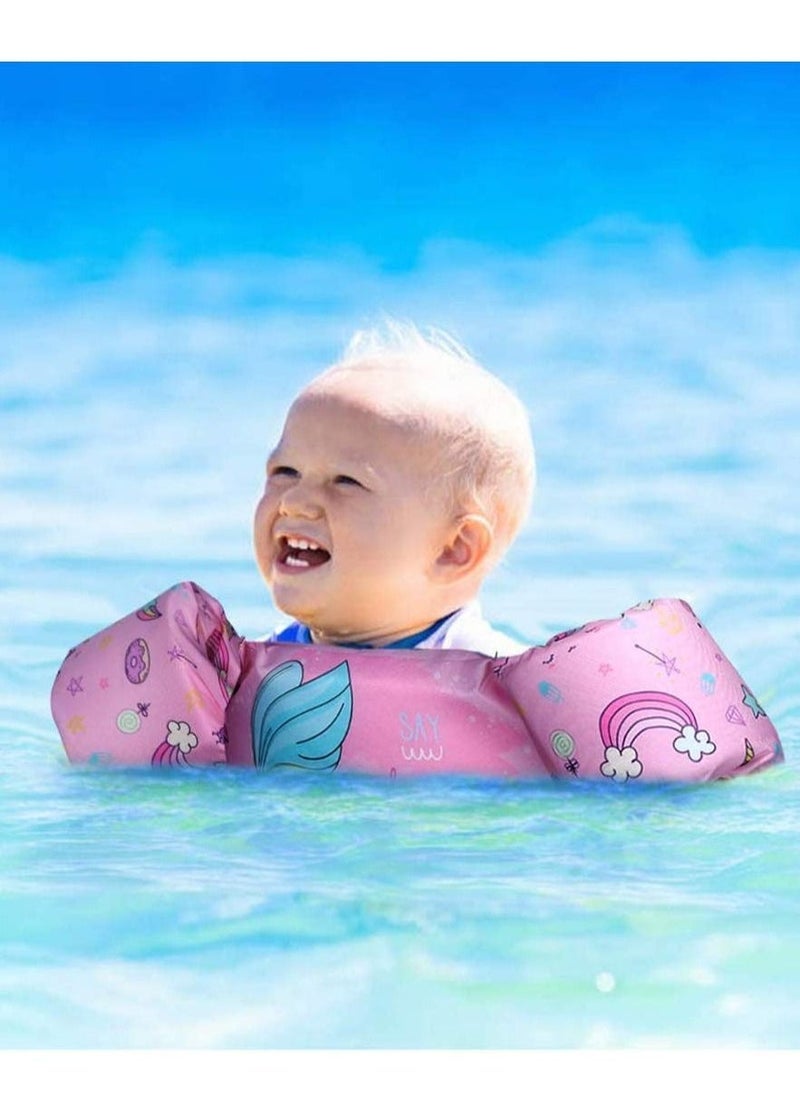 Generic - Toddler Swimming Float Vest, Arm Bands Kids Swim Vest with Shoulder Harness. Swim Training Jacket for 2-6 Years Old Boys Girls - Image 1