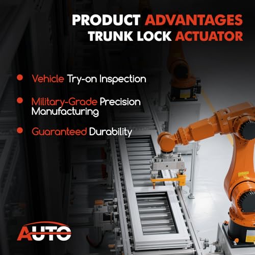 AUTO OCCASION Trunk Lid Lock Tailgate Handle Button Compatible with Kia Optima 2016-2020 Replace 81260-D6010 - Image 5