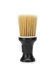 ZJchao Neck Duster Soft Hair Neck Duster Hairdressing Powder Storage Styling Dust Cleaning Brush Haircut Clearning Brush Sweeping Hair Tool(Black)  - Image 2