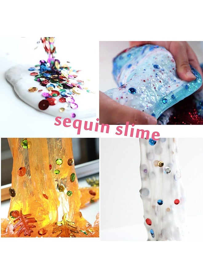 20,000 Pcs Bulk Loose Sequins Round Cup Sequins Iridescent Spangles Flat Beads with Storage Box for Crafts, Sewing, Slime, Wedding, DIY Arts Crafts, 80 Grams, 6 mm - Image 4