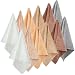 Syhood 12 Pieces Face Wash Cloth 12 x 12 in Makeup Remover Cloths Towel Coral Velvet Facial Microfiber Soft Fast Drying Facial Cleansing Towel for FaceMix Dark Colors - Image 2