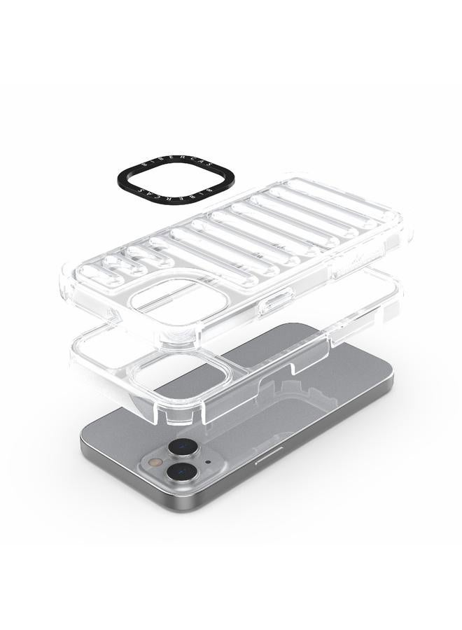 اس-توب جراب لهاتف iPhone 13، جراب هاتف هجين من البولي يوريثان الحراري عالي الشفافية مع وسادة هوائية من البولي كربونات - Image 5