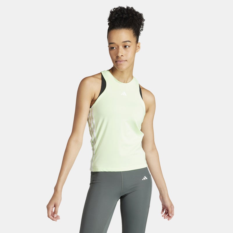 Adidas Women's Train Essentials 3-Stripes Tank Top - Image 1