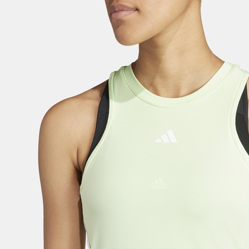 Adidas Women's Train Essentials 3-Stripes Tank Top - Image 4