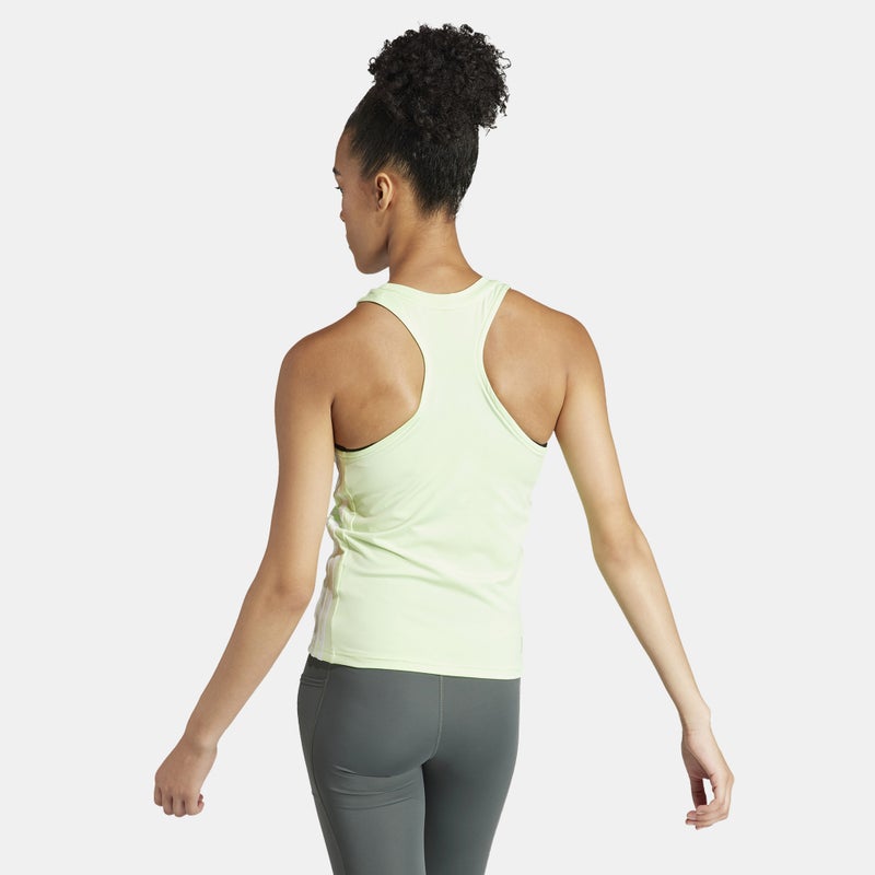 Adidas Women's Train Essentials 3-Stripes Tank Top - Image 2