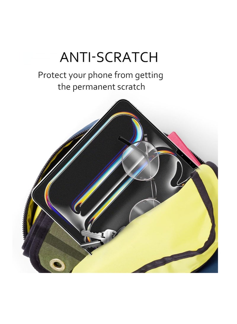 【2pcs】 Paperfeel Screen Protector Compatible with Apple iPad Pro 13-inch (M4) 2024 and iPad Air 13 inch M2 2024/iPad Air 13 inch M3 2025, Anti-Glare Like Paper Write Draw Soft Film Matte Film Anti-S - Image 2