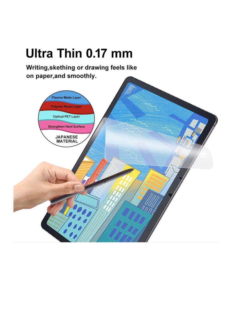 【2pcs】 Paperfeel Screen Protector Compatible with Apple iPad Pro 13-inch (M4) 2024 and iPad Air 13 inch M2 2024/iPad Air 13 inch M3 2025, Anti-Glare Like Paper Write Draw Soft Film Matte Film Anti-S - Image 3