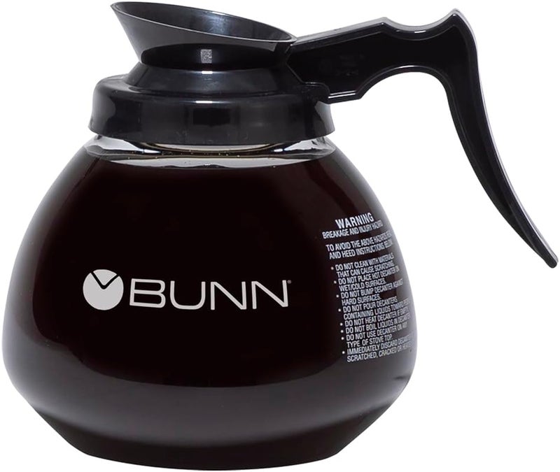 Bunn 42400.0103 12 Cup Commercial Glass Decanter with Black Handle (3 Pack) - Image 3