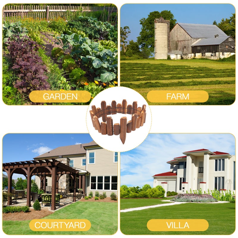 🌱 ديكور سياج الحديقة فاصل للساحة سهل الفك والتركيب - Image 3