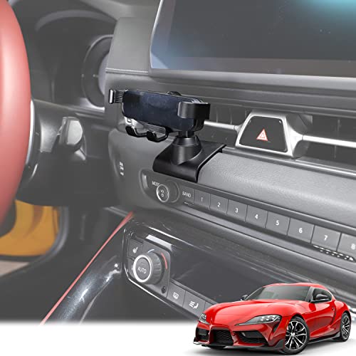 CHEAYAR Car Phone HolderCar Phone Mount Supra for All Mobile PhonesPhone Mount Dash Clip Compatible with Toyota Supra GR A90 A91 MK5 20192022 - Image 1