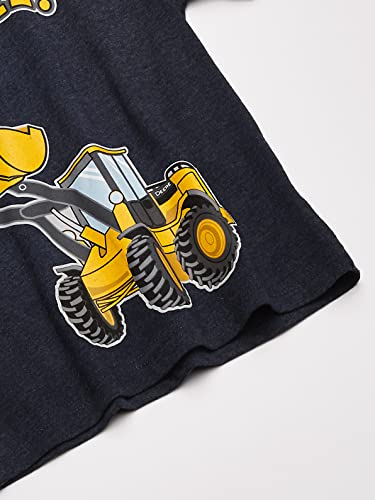 John Deere Toddler Boy's T-Shirt Shirt, Navy Heather, 4T - Image 3