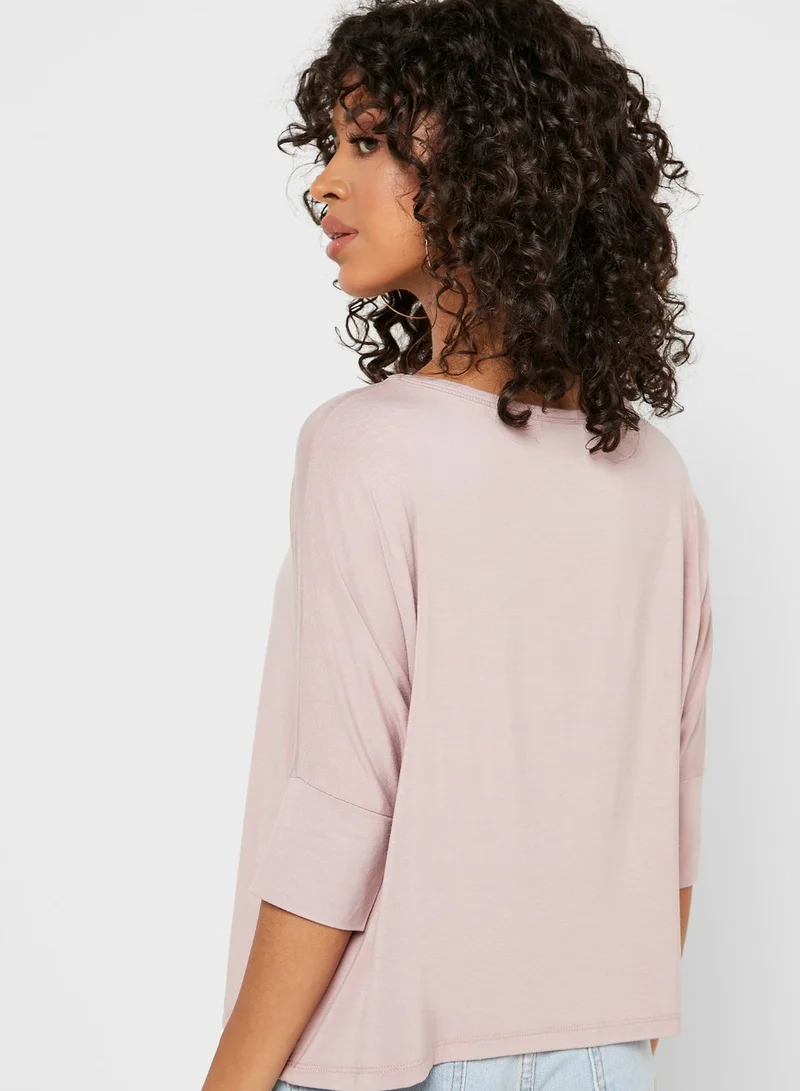 FOREVER 21 3/4 Sleeve T-Shirt