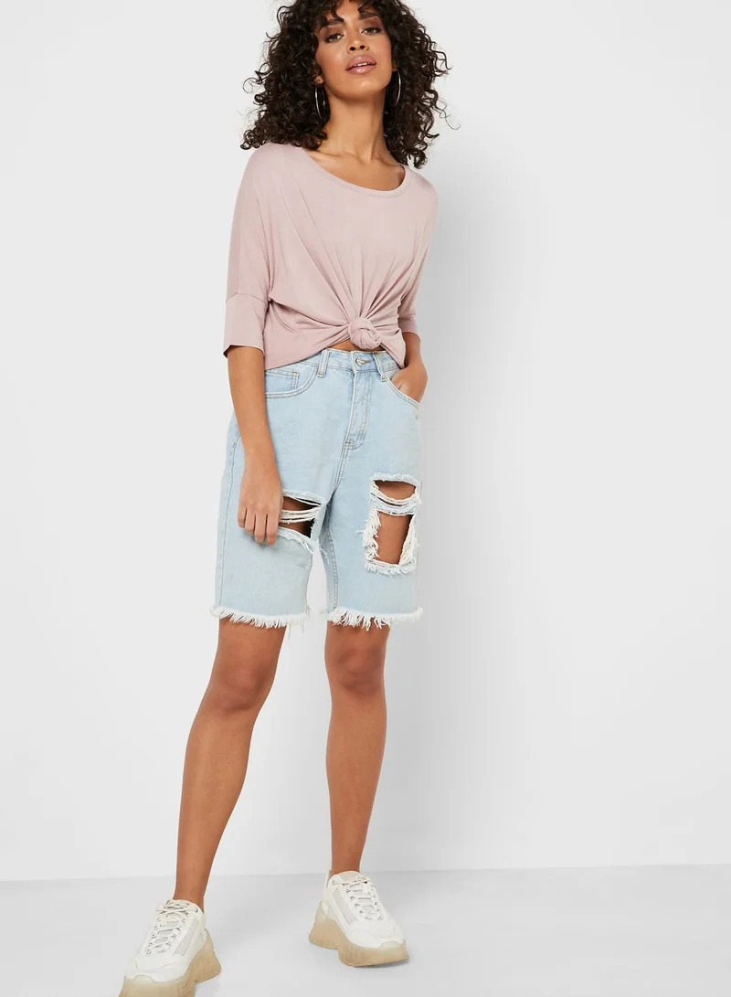 FOREVER 21 3/4 Sleeve T-Shirt