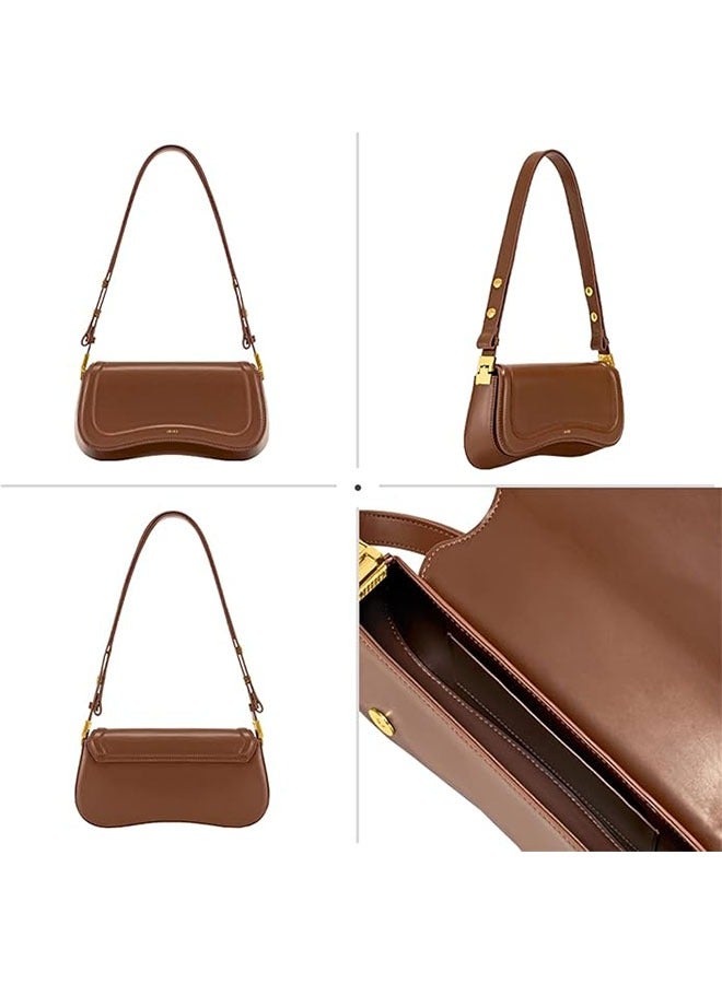 JW JW PEI Pudding women's Bag JOY Niche design high-grade crossbody retro armpit Baguette bag shoulder women's bag  - Image 4