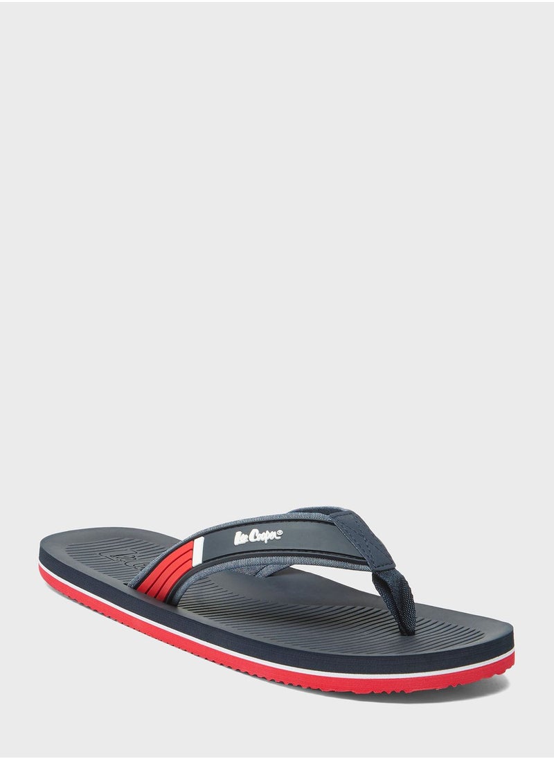 Lee Cooper - Logo Flip Flops - Image 1