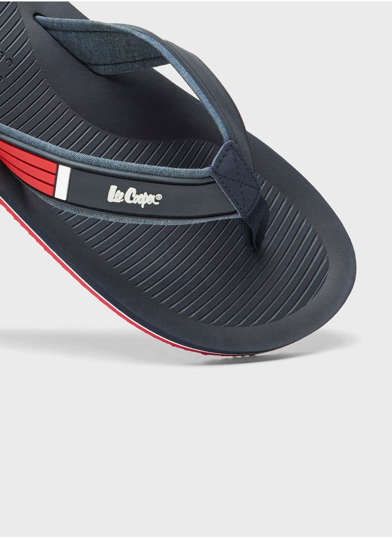 Lee Cooper - Logo Flip Flops - Image 1
