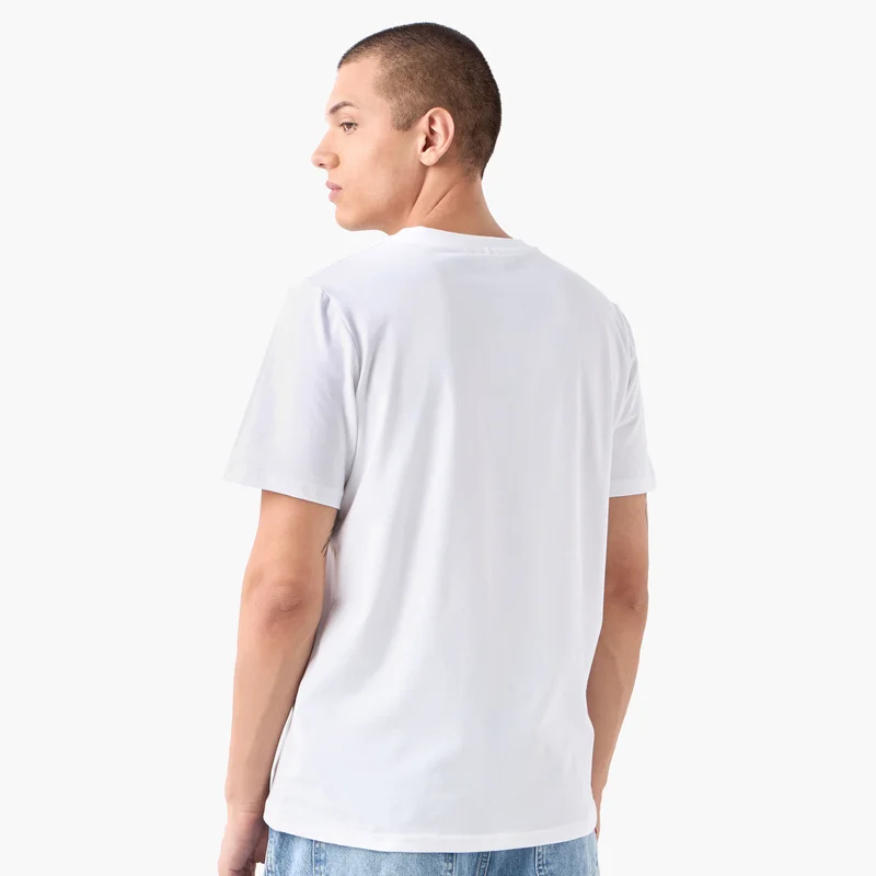 SP Characters Graphic Print T-shirt with Crew Neck