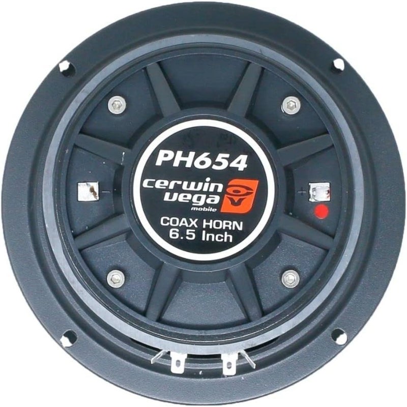Mobile audio application, polypropylene cone with aluminum dome tweeter, black, high-power handling up to 300W max for clear full-range sound reproduction - Image 3