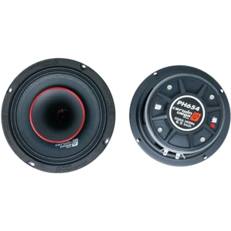Mobile audio application, polypropylene cone with aluminum dome tweeter, black, high-power handling up to 300W max for clear full-range sound reproduction - Image 1