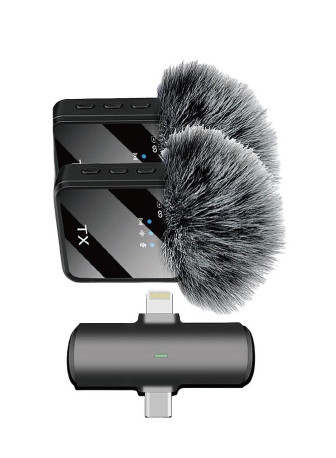 Wireless Microphone Kit 2 in 1 Crystal-Clear Audio for All Your Needs - Image 3