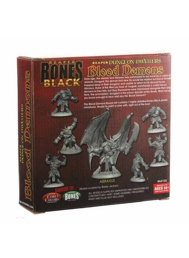 Reaper Blood Demons Boxed Set Miniature 25mm Heroic Scale Figure Bones Black Reaper Miniatures - Image 2