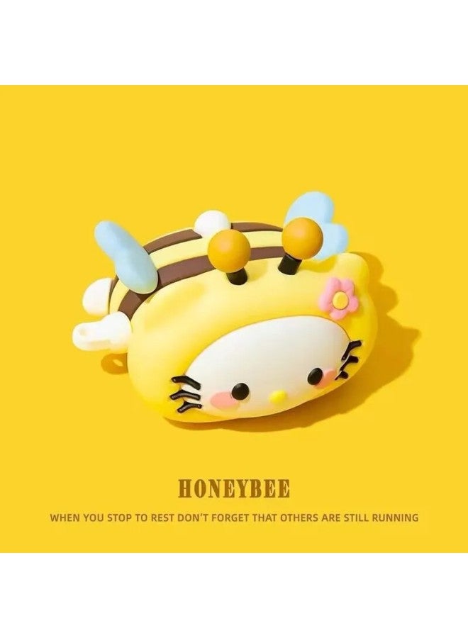 Loquat For HuaweiFreebuds6i Protective Cover Freeclip Ear Clip Pro3 Bluetooth 5 Earphone Case 4e Niche Se2-Color:Hollow Bread With Pendant-Model:For HuaweiFreebuds Pro3 - Image 4