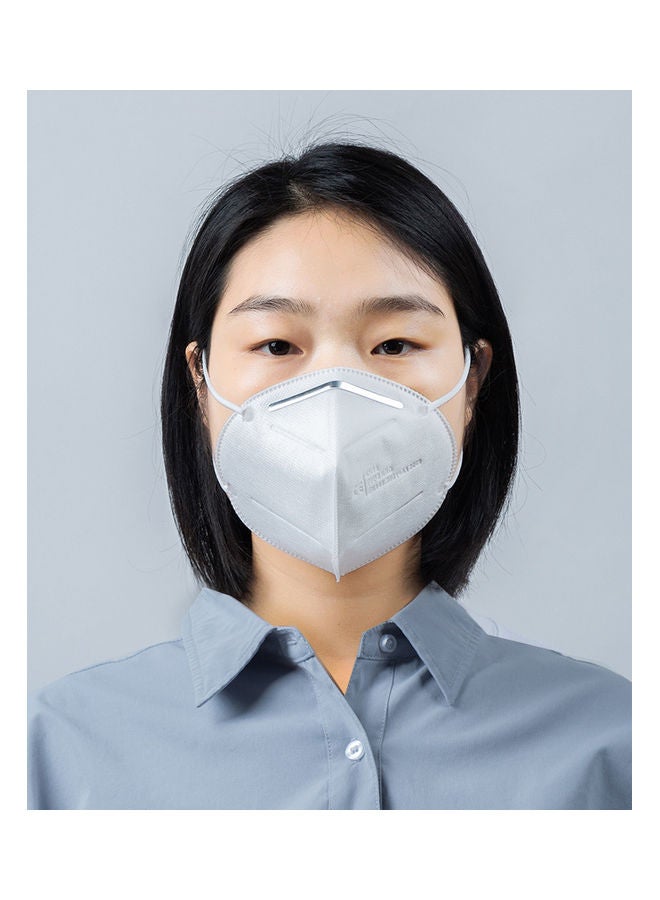 نيبمينينت مجموعة كمامات واقية KN95 مضادة للغبار للاستخدام مرة واحدة مكونة من 5 قطع - Image 1