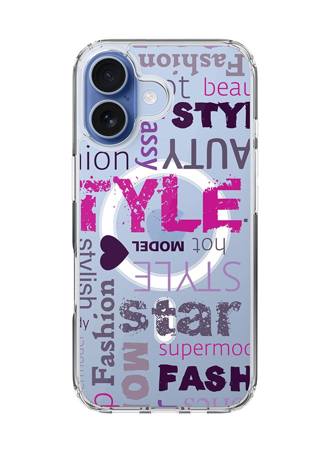 Stylizedd Classic Clear MagSafe Case for iPhone 17 , Hybrid Soft Case Flexible Edges Anti Drop TPU PC Gel Thin Transparent Cover [ Designed for iPhone 17 ] - Fashion Statement