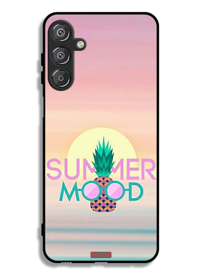 Tolwak Samsung Galaxy M36 Protective Case Cover Summer Mood - Image 1