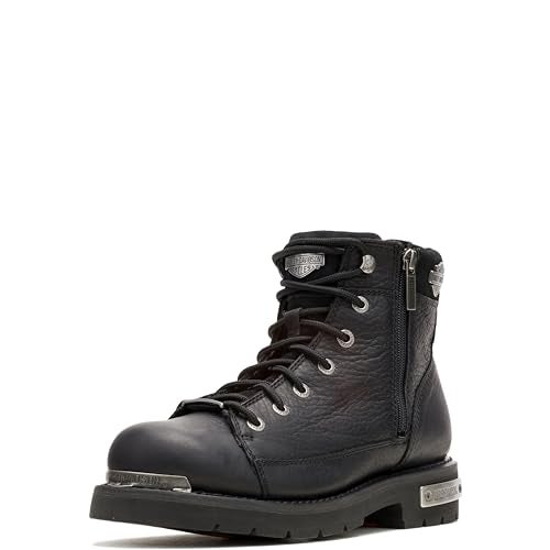 HARLEY DAVIDSON Harley-Davidson Men's Chipman Leather Motorcycle Casual Boot, Black, 13 - Image 5