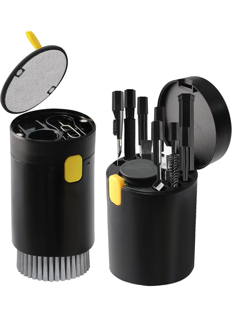 مجموعة تنظيف متعددة الوظائف 20 في 1 للاجهزة الالكترونية، فرشاة تنظيف لوحة المفاتيح، مجموعة تنظيف سماعات الايربودز، اداة متعددة لتنظيف اللابتوب والكيبورد وسماعات الاذن والكاميرا والجوالات - Image 1