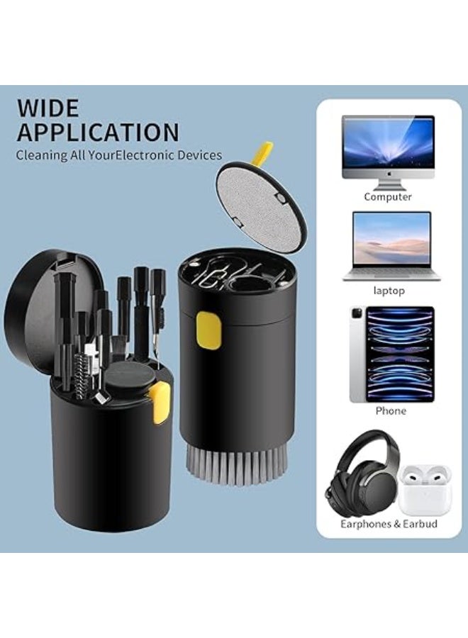 مجموعة تنظيف متعددة الوظائف 20 في 1 للاجهزة الالكترونية، فرشاة تنظيف لوحة المفاتيح، مجموعة تنظيف سماعات الايربودز، اداة متعددة لتنظيف اللابتوب والكيبورد وسماعات الاذن والكاميرا والجوالات - Image 4