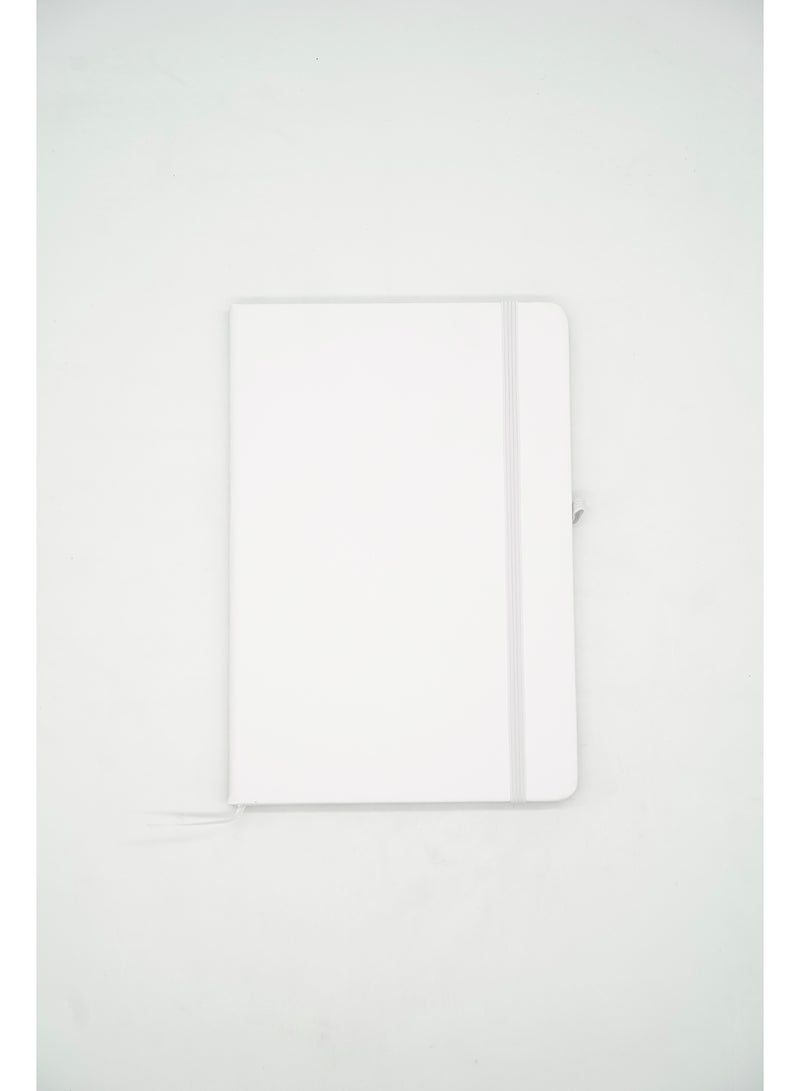 ركس دفتر ملاحظات مسطر لون ابيض 100 ورقة