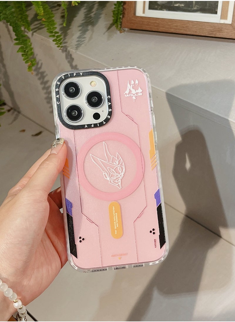 Casetify Apple iPhone 15 Pro Max Case,Model-08 Magnetic Adsorption Phone Case - Pink  - Image 2