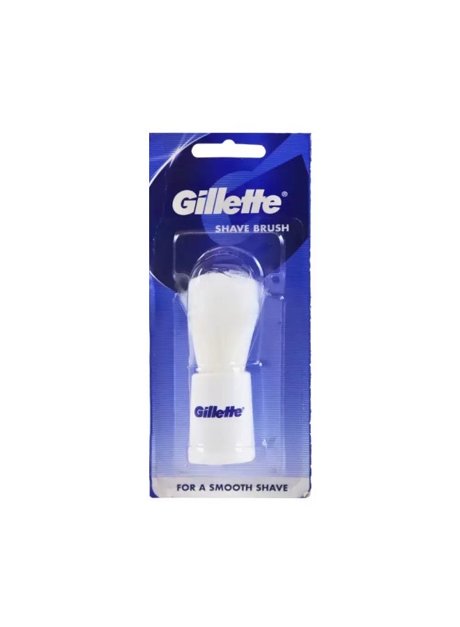 Gillette فرشاة حلاقة جيلت للرجال لحلاقة ناعمة بيضاء - 1 قطعة - Image 1