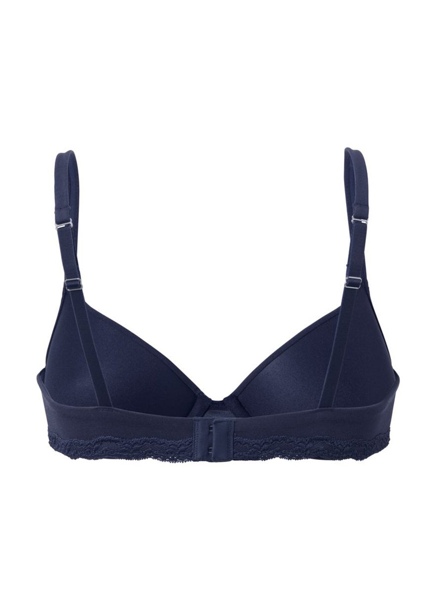 Tchibo - Women Padded Plain Bra, Navy Blue - Image 1