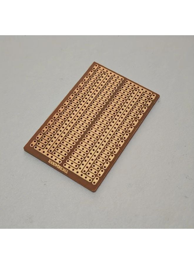 Perforated PP Circuit Board 1.77x2.76 Inch Orange Brown for Robotics Electronics - Image 5