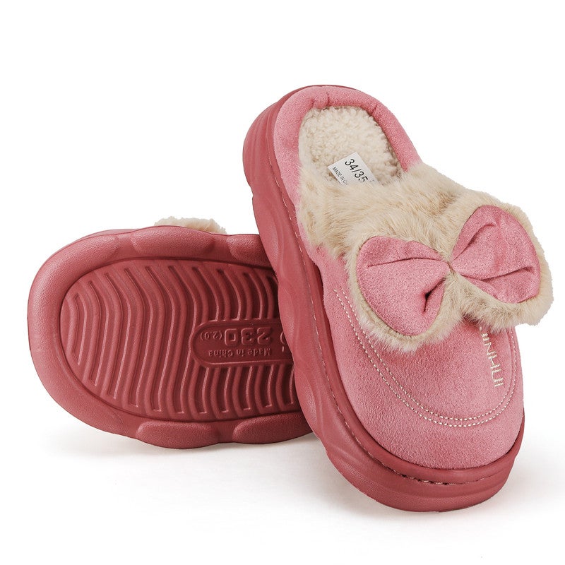 Lucky Kids Cartoon Slippers for Kids, Funny Animal House Shoes with Non-Slip Sole, Cozy Plush Indoor Comfort Footwear for Boys and Girls - Image 1