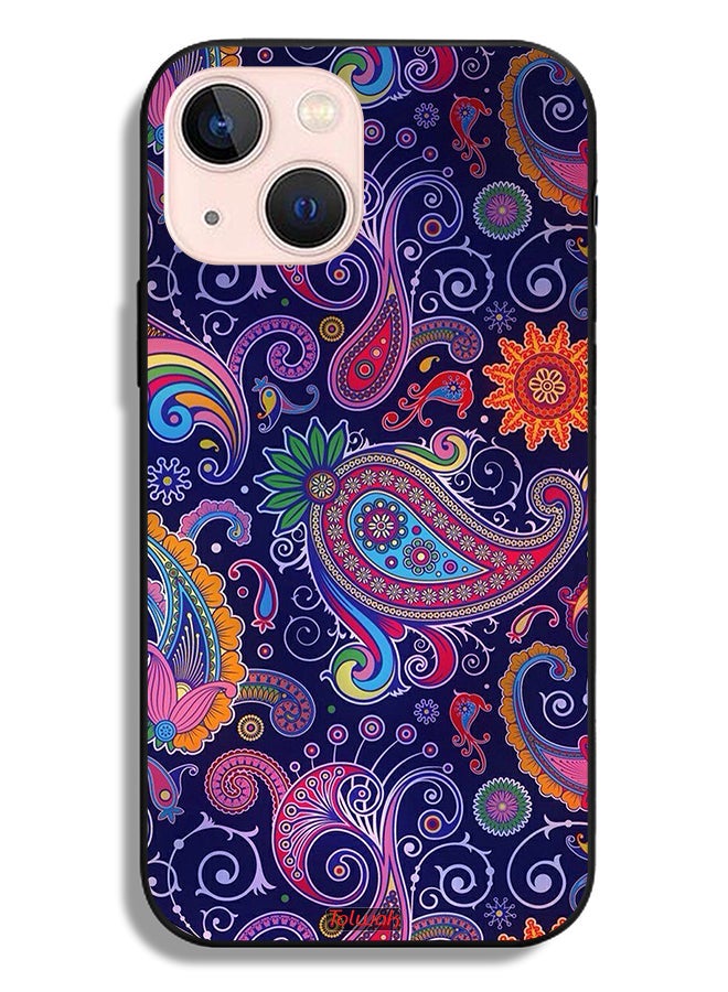 Tolwak Apple iPhone 13 mini Protective Case Mandala Art Pattern - Image 2