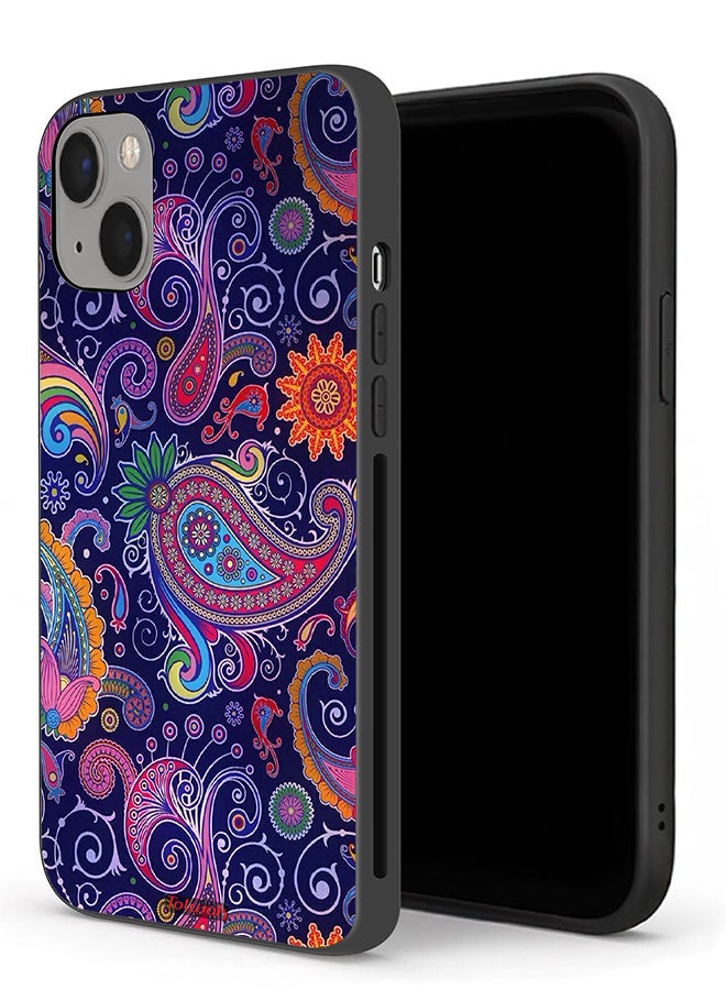 Tolwak Apple iPhone 13 mini Protective Case Mandala Art Pattern - Image 1