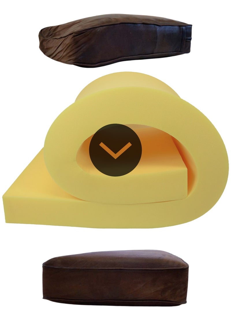 Zaprus Premium Upholstery Foam - High Density Yellow Foam for Sofa, Couch & Chair Cushions - Extra Support & Comfort, Long-Lasting Durability  - Image 4