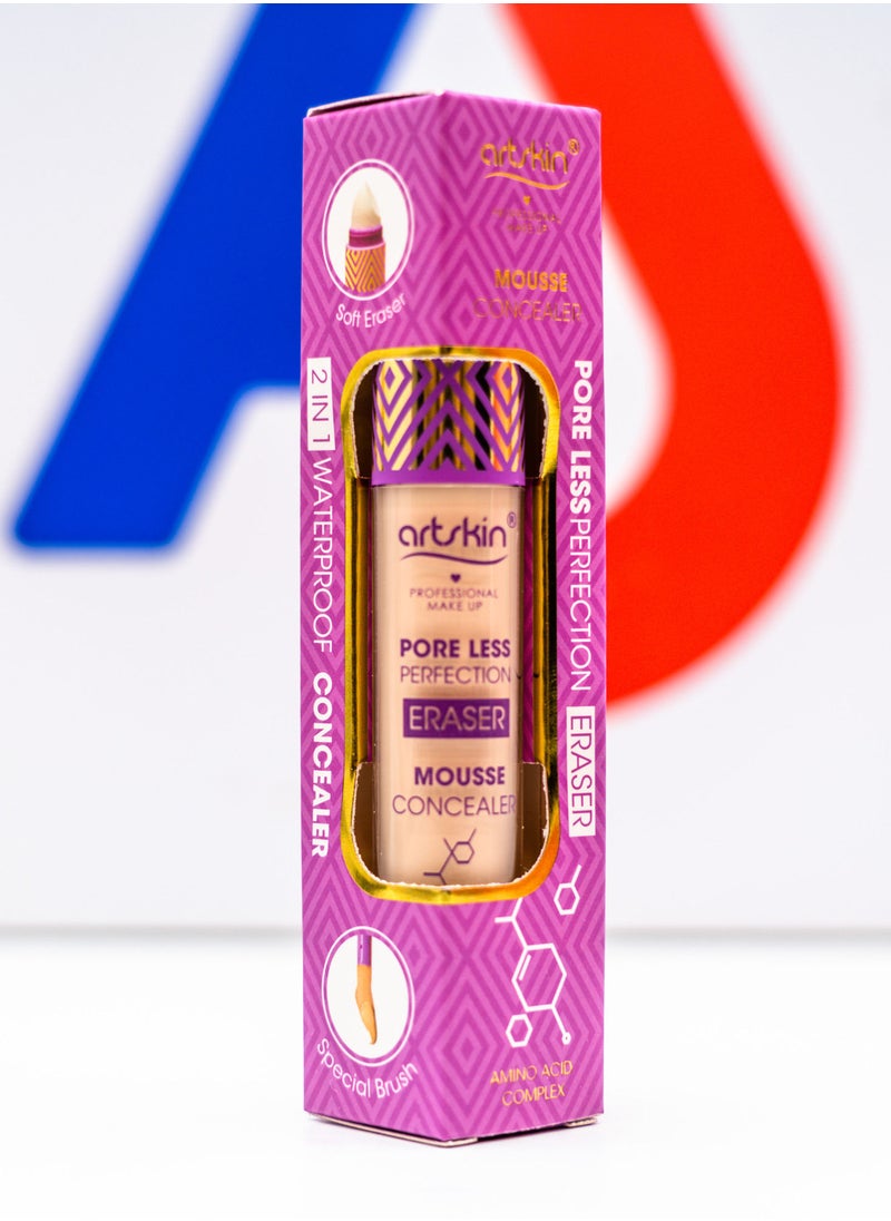 2 In 1 Waterproof Mousse Concealer For Poreless Protection - 02