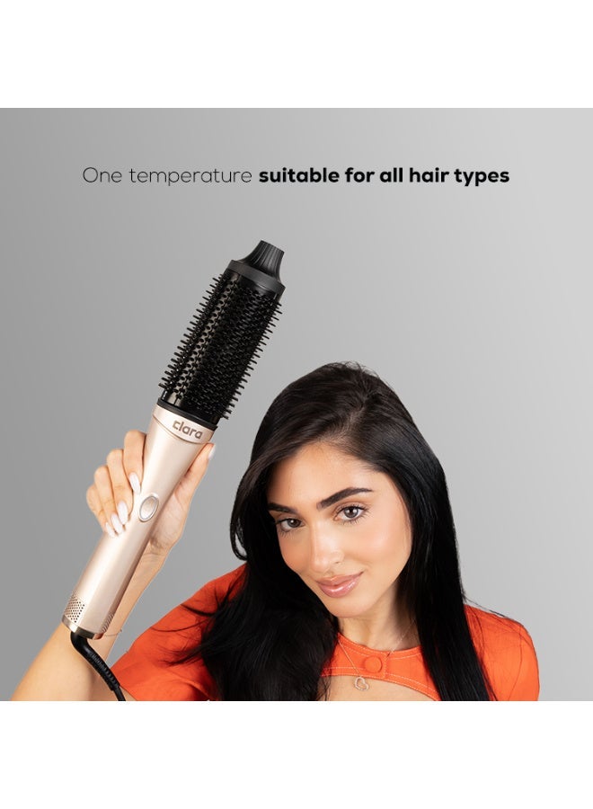 CLARA Airglow Styling Brush Silver - Image 3