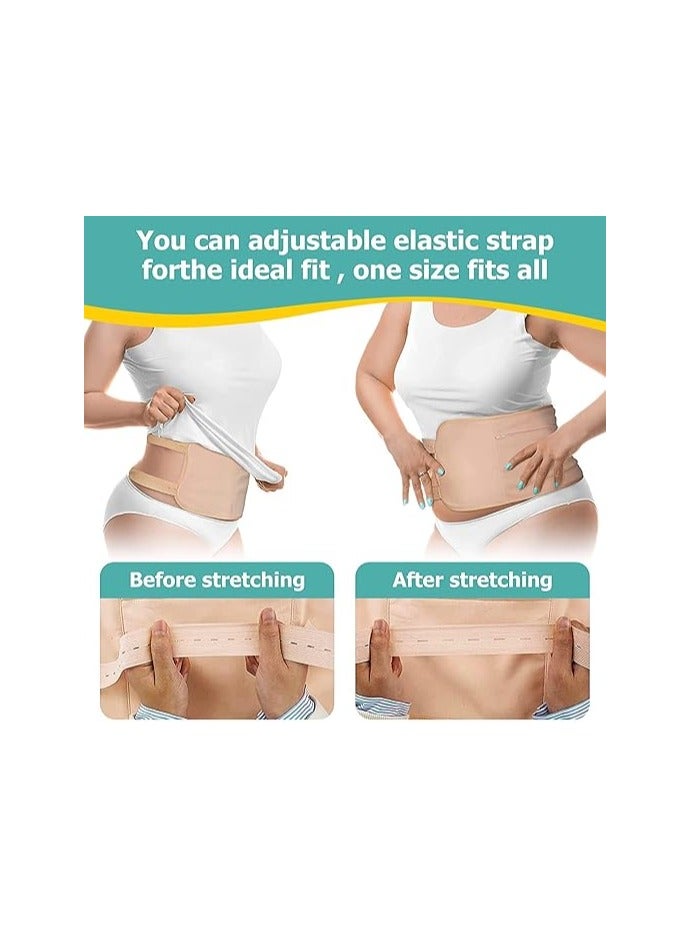 general 4Pack Castor Oil Pack for Chest, Neck and Liver, Reusable Compress Castor Oil Pack Wrap for Liver Detox with Adjustable Elastic Strap Flannel Cotton Machine Washable Anti Oil Leak - Image 4