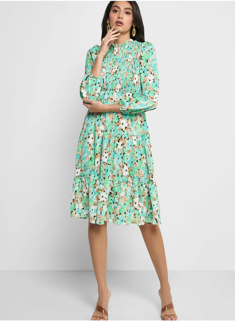 ELLA Floral Print Dress