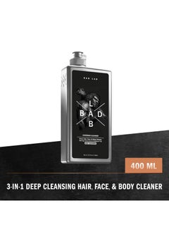 Deep Cleansing 3-In-1 Caveman Cleaner For Face, Body & Hair | Men'S Shower Gel Infused With Charcoal & Tiger Grass Extract For Collagen Production, Dirt-Trapping And Odour Control | 400Ml - pzsku/Z430E5B48CB3D9604DCCCZ/45/_/1735816936/8b1d2cfd-6620-408f-ba04-db69b0da6f74