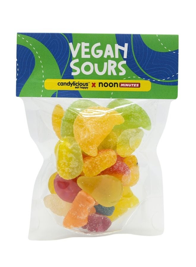 Candylicious x noon Minutes Candylicious Vegan Sours Candy 100g - Image 1