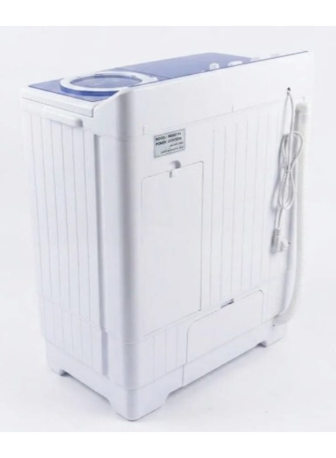 فريش غسالة ملابس حوضين تعبئة علوية - 8.5 كجم - أبيض - FRW10500 - Image 3