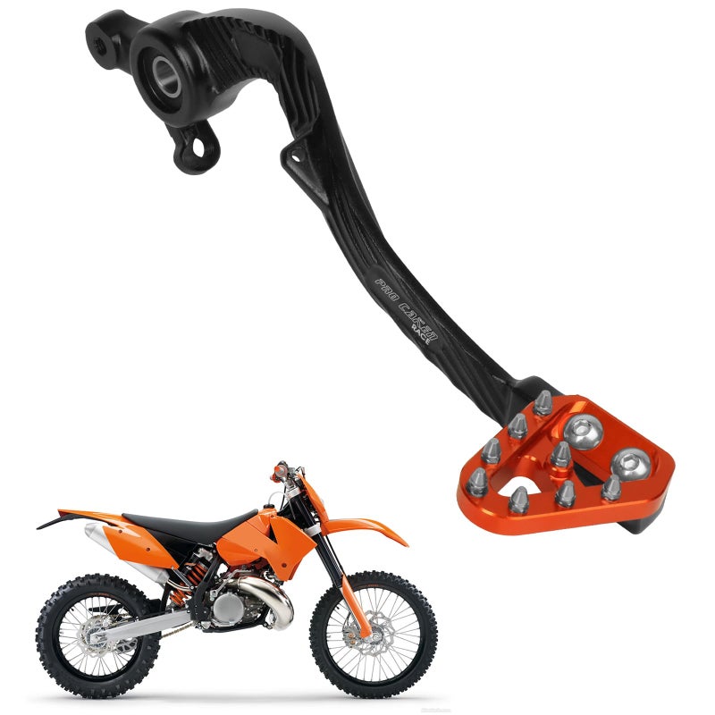 PRO CAKEN CNC Motorcycle Rear Foot Brake Pedal Lever Unfolding 7075 Aluminum Alloy Forged for 250SX 250 300EXC HARDENDURO CKD SIXDAYS TC250 TE250 TX300 Dirt Bike - Image 2
